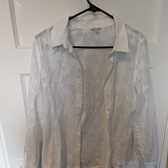 Guess Frederica Cotton Button-Up Shirt - Picture 3 of 7
